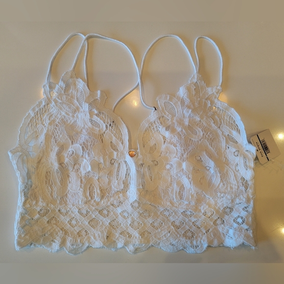 FP Movement Free People One Adella Bralette 3 Pack White Beige Black XL - Picture 6 of 12